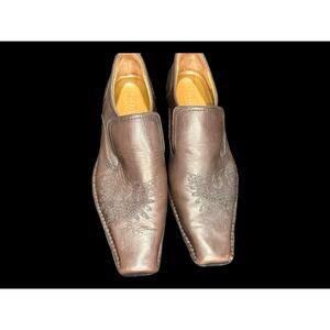 Mens Guess Brown Loafer Slip Ons Size 13